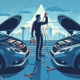 How to Charge a Car Battery From Another Car?