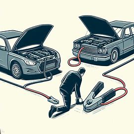 How to Charge a Car Battery From Another Car?