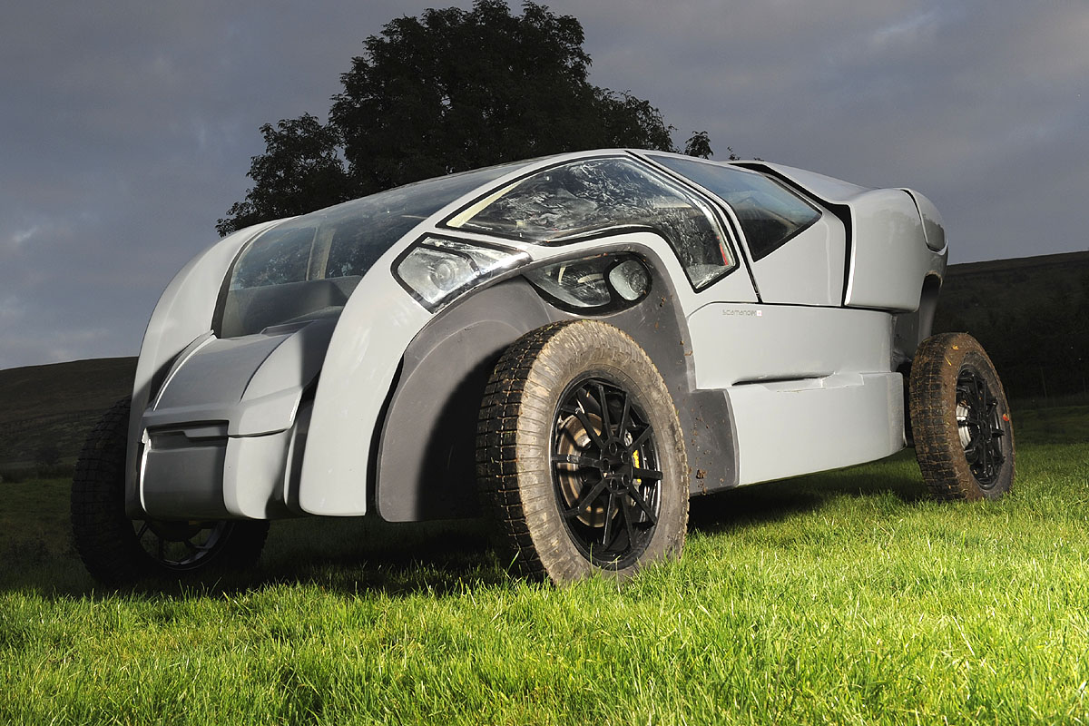 The Scamander, a long-forgotten TVR that could go on land and water, still works
