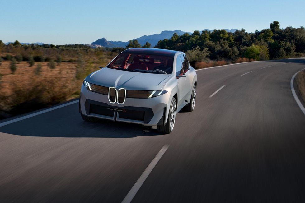 The BMW Neue Klasse X demonstrates BMW's all-electric future 