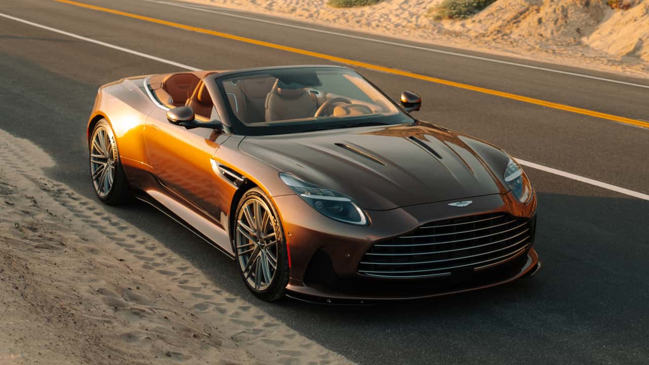 Performance is better in the Aston Martin DB12 convertibles