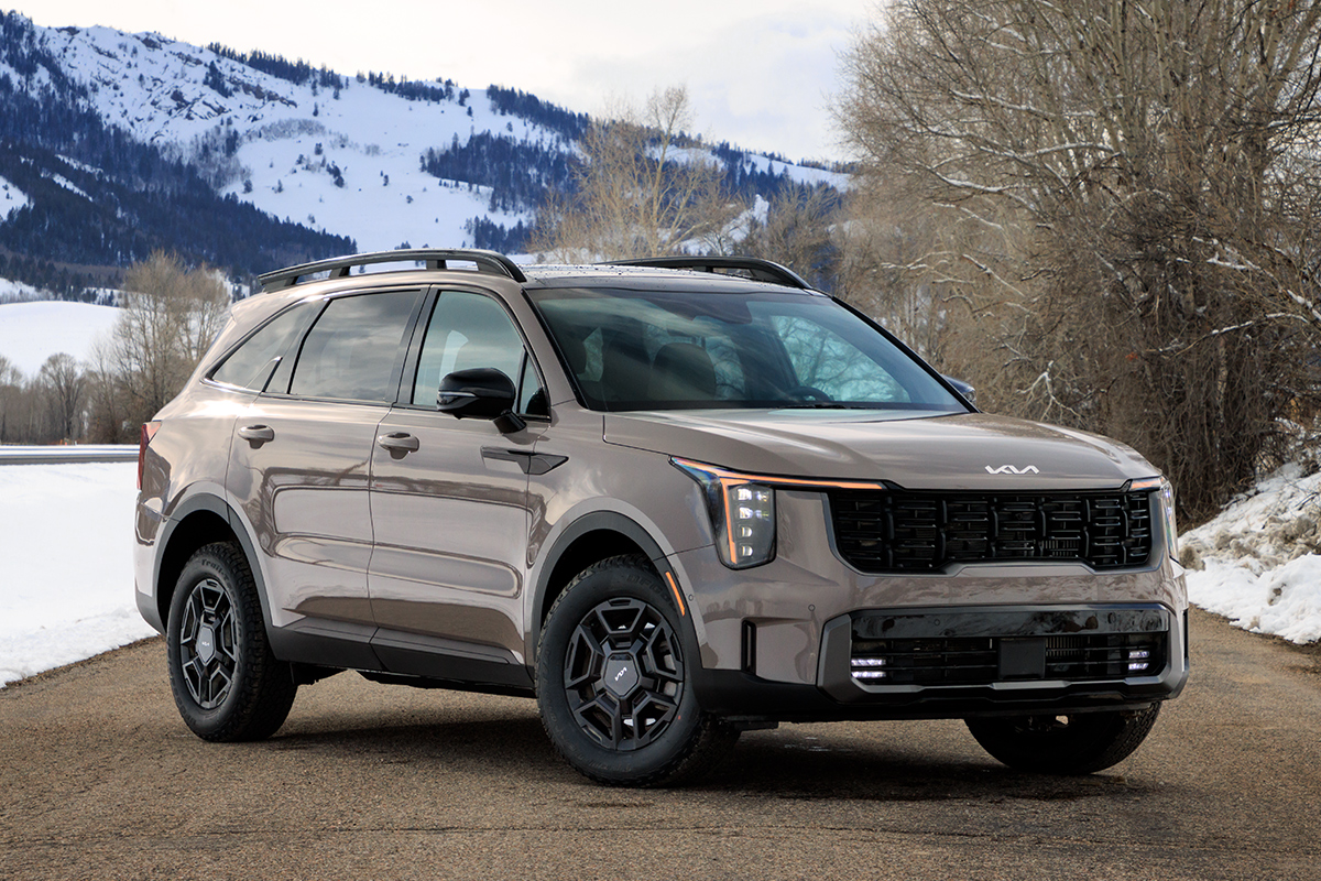 First drive, 2024 Kia Sorento X-Pro, technical midsize