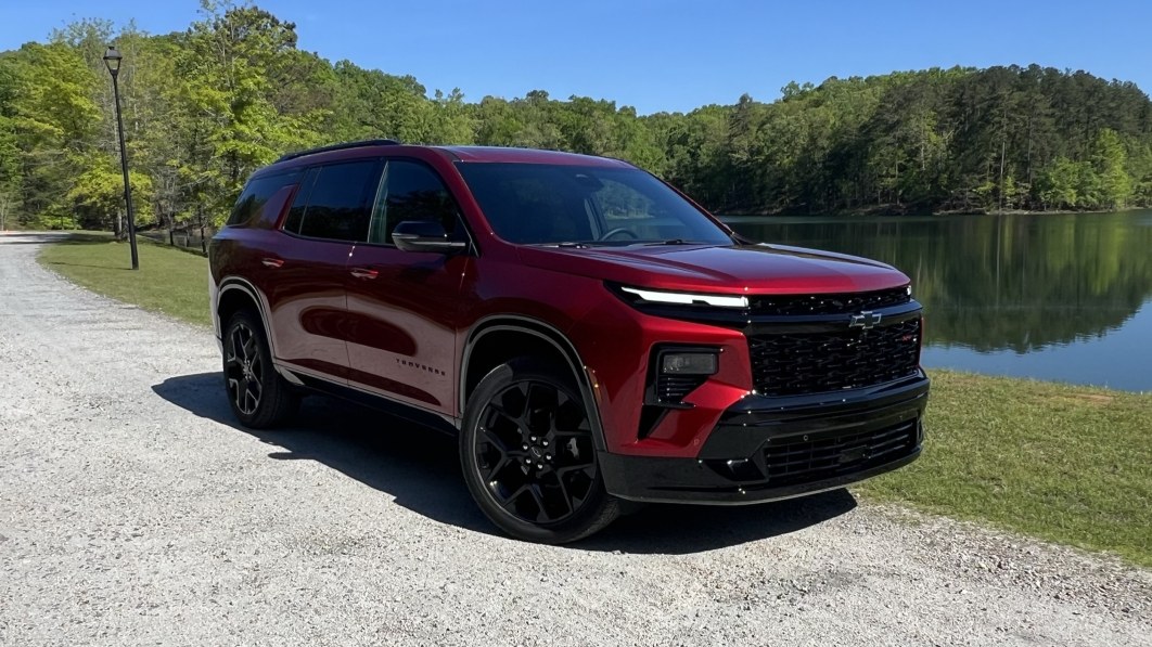 Large families like a 2024 Chevrolet Traverse first drive