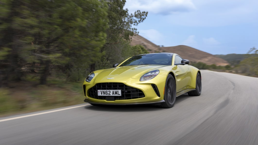Aston Martin Vantage 2025 first drive: power and changes