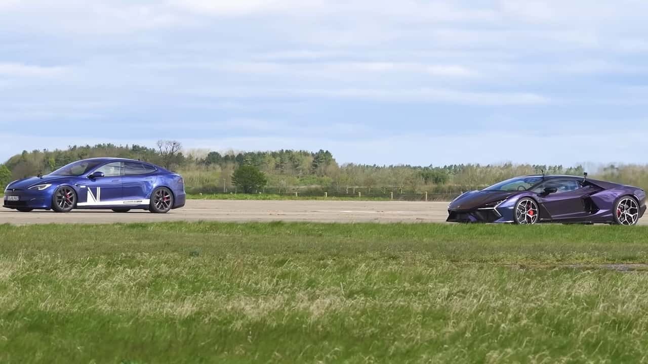 Tesla Model S Plaid is bigger and faster than Revuelto
