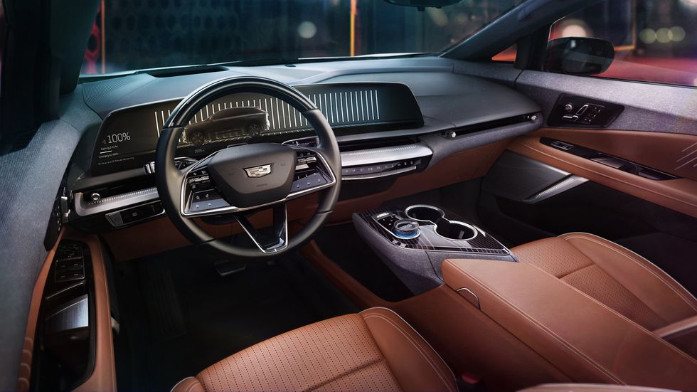 The new Cadillac Optiq 2025 is an electric vehicle (EV)