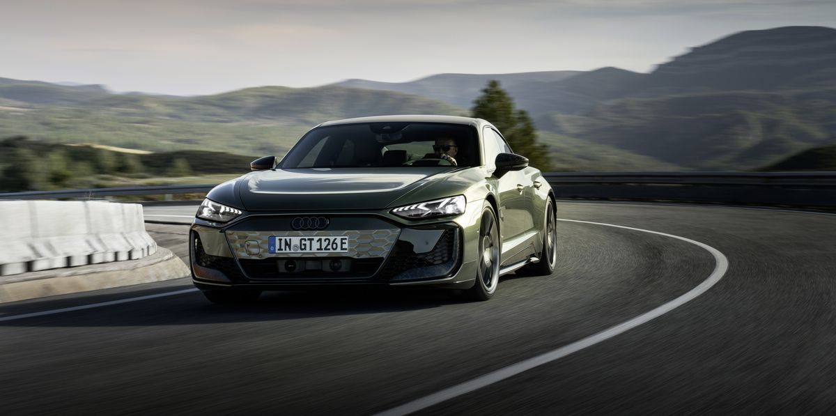 The 2025 Audi E-Tron GT looks better and boasts 912 hp